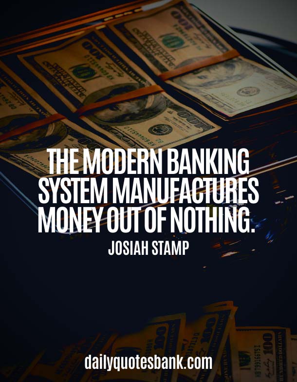 Famous Best Bank Quotes On Banking System