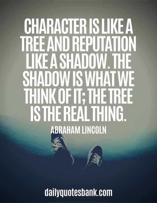 Positive Quotes About Personality and Character