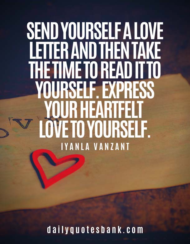 You Have To Love Yourself First Quotes