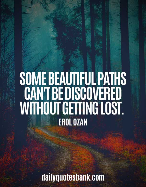 Inspirational Quotes About Paths