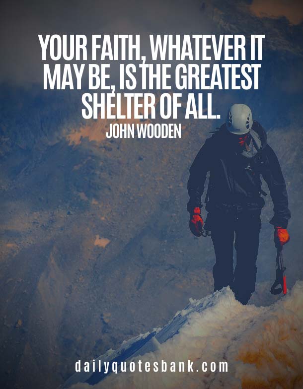 John Wooden Quotes On Faith
