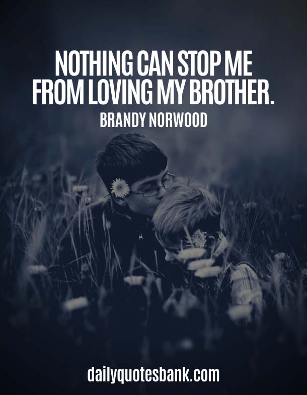 I Love My Brother Quotes and Heart Touching Lines For Brother