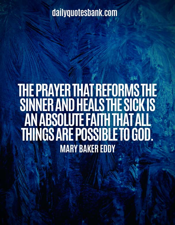 Positive Quotes About God Healing Power