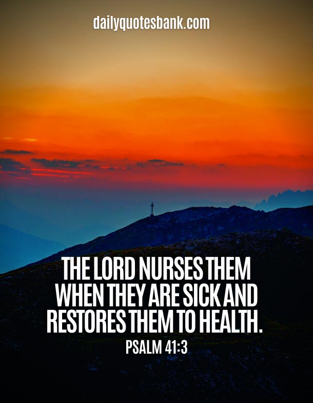 Bible Quotes About God Healing Power