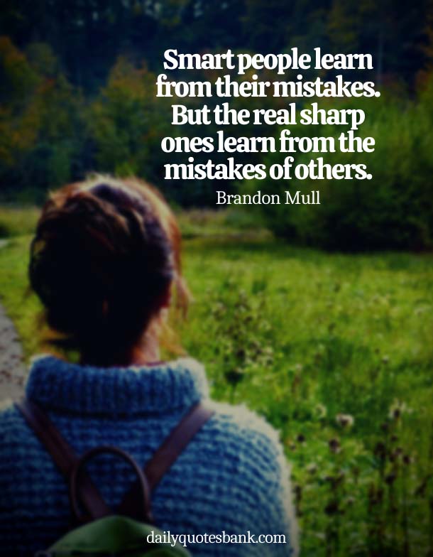 Deep Quotes About Mistakes In Relationships and Realization