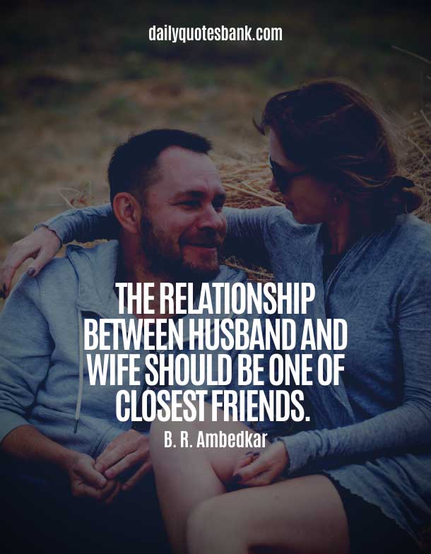 Husband and Wife Relationship Goals Quotes