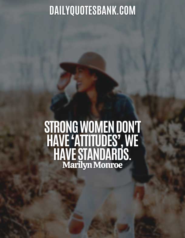 Attitude Classy Strong Confident Woman Quotes